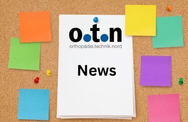 bunte Postits stehen für die unterschiedlichen News aus dem Sanitätshaus o.t.n